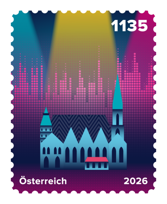 2026 - Crypto stamp „Vienna – City of Music“ - Stephansdom