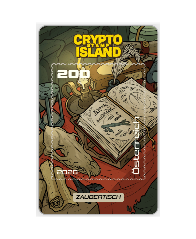 2026 - Zusatzkarten Crypto Stamp Island - Zaubertisch
