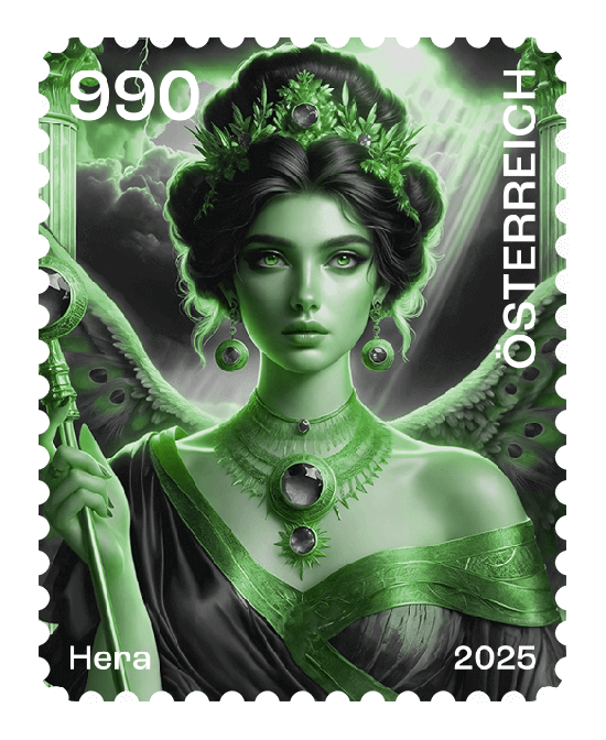 2025 - Crypto Stamp 5.3 Hera - Grün