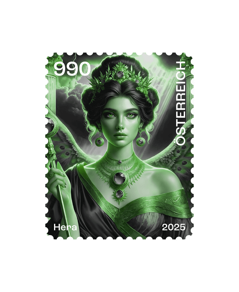 2025 - Crypto Stamp 5.3 Hera - Grün
