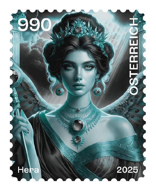 2025 - Crypto Stamp 5.3 Hera - Blau