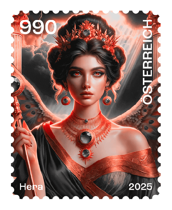 2025 - Crypto Stamp 5.3 Hera - Rot