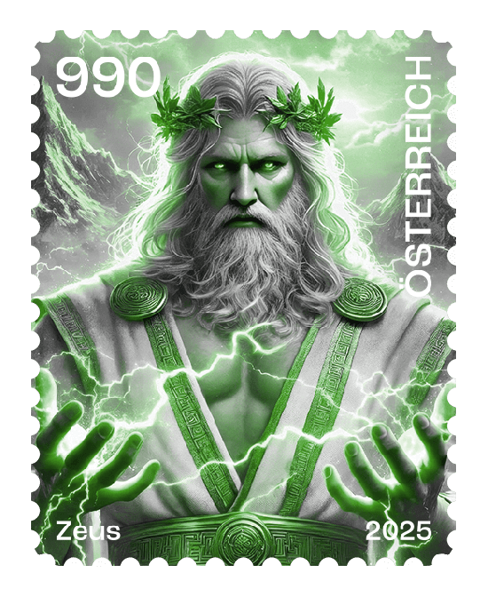 2025 - Crypto Stamp 5.3 Zeus - Grün
