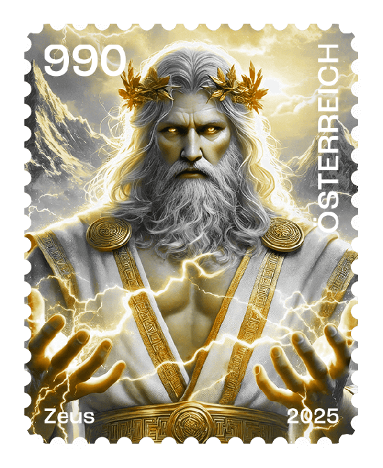 2025 - Crypto Stamp 5.3 Zeus - Gelb