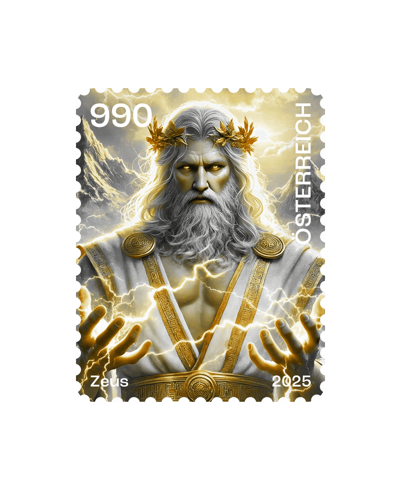 2025 - Crypto Stamp 5.3 Zeus - Gelb