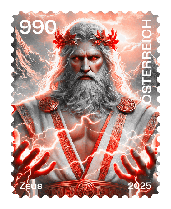 2025 - Crypto Stamp 5.3 Zeus - Rot