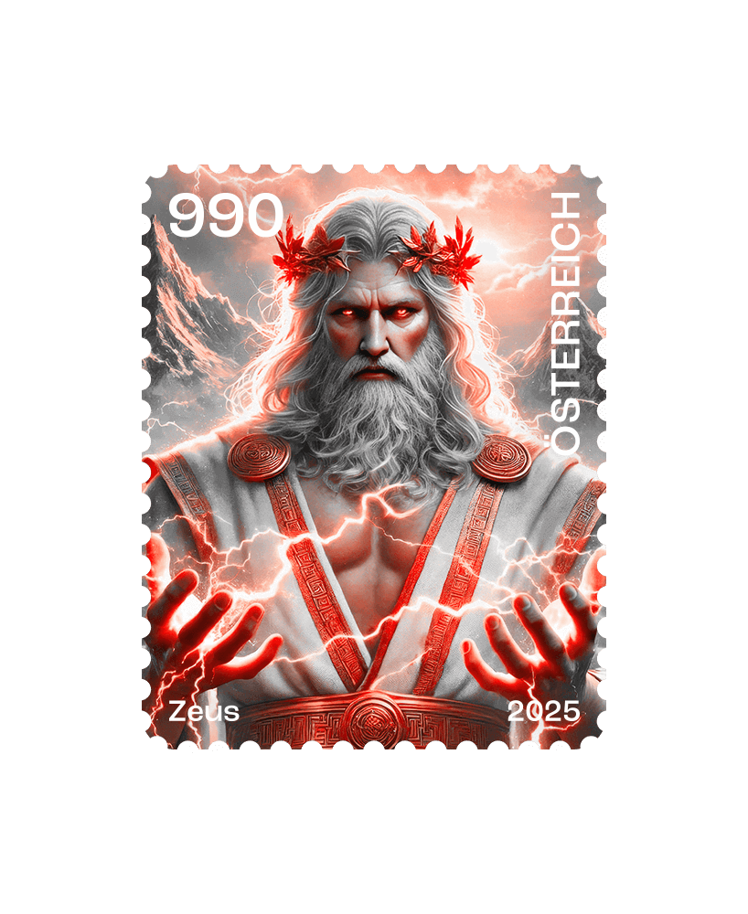 2025 - Crypto Stamp 5.3 Zeus - Rot