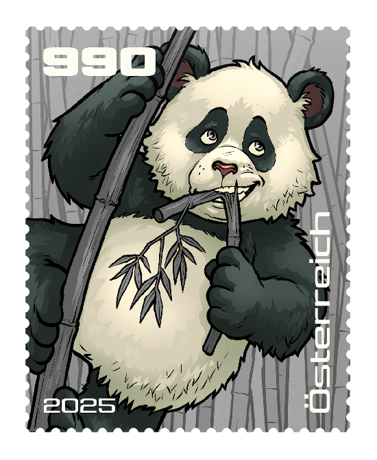 2025 - Crypto Stamp Comic „Bambu” - Schwarz