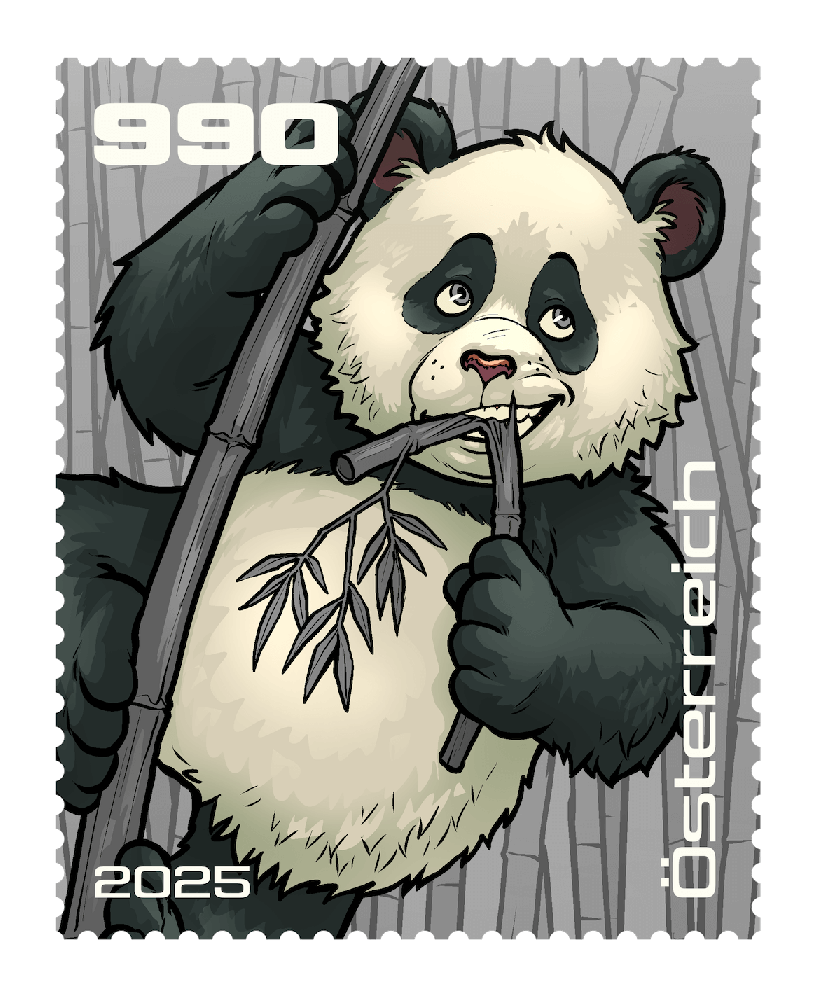 2025 - Crypto Stamp Comic „Bambu” - Schwarz