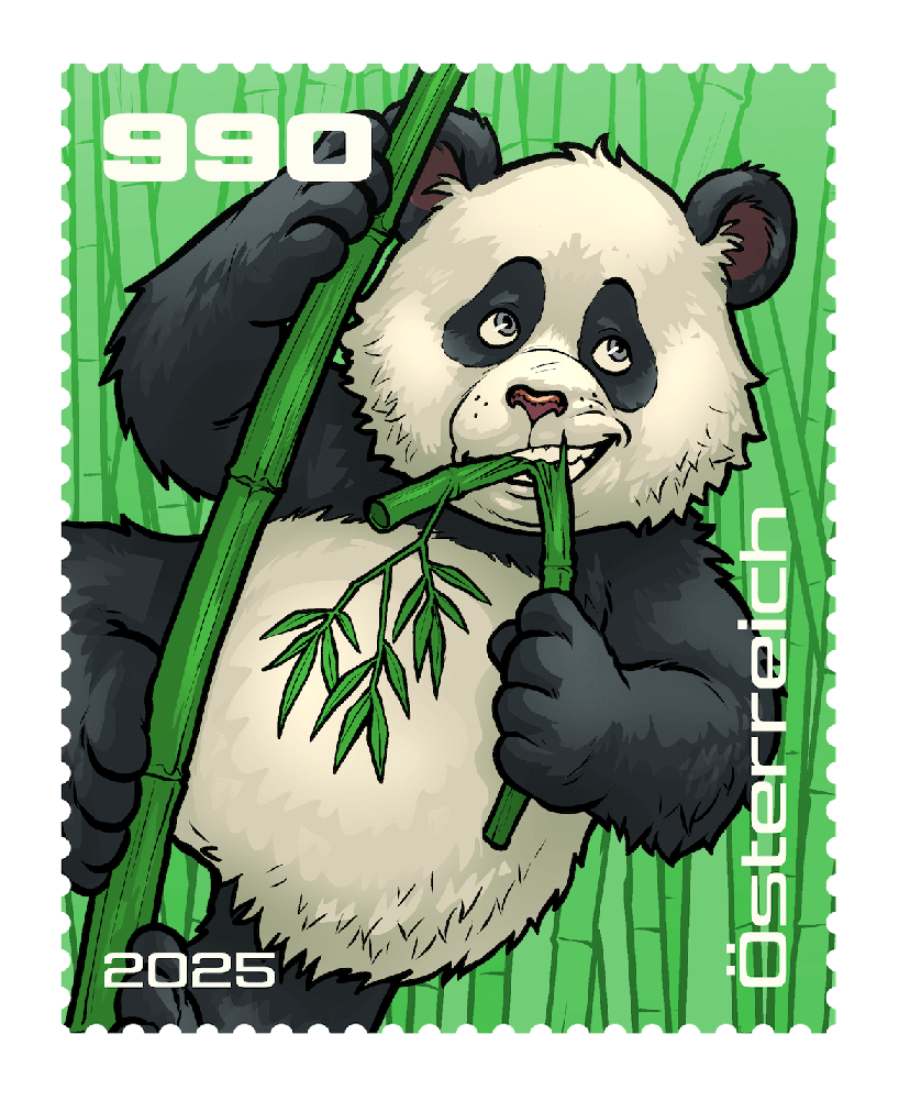 2025 - Crypto Stamp Comic „Bambu” - Grün