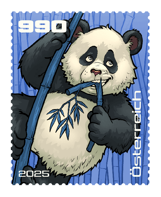 2025 - Crypto Stamp Comic „Bambu” - Blau