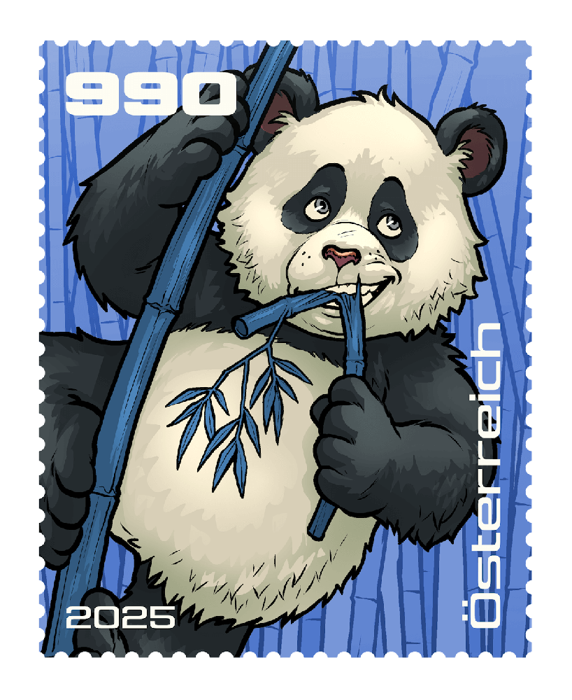 2025 - Crypto Stamp Comic „Bambu” - Blau