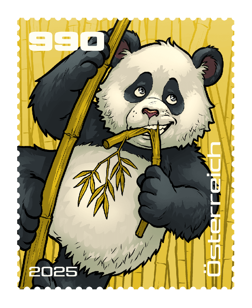2025 - Crypto Stamp Comic „Bambu” - Gelb