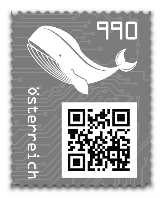 2021 - Crypto Stamp 3.0 Wal - Schwarz