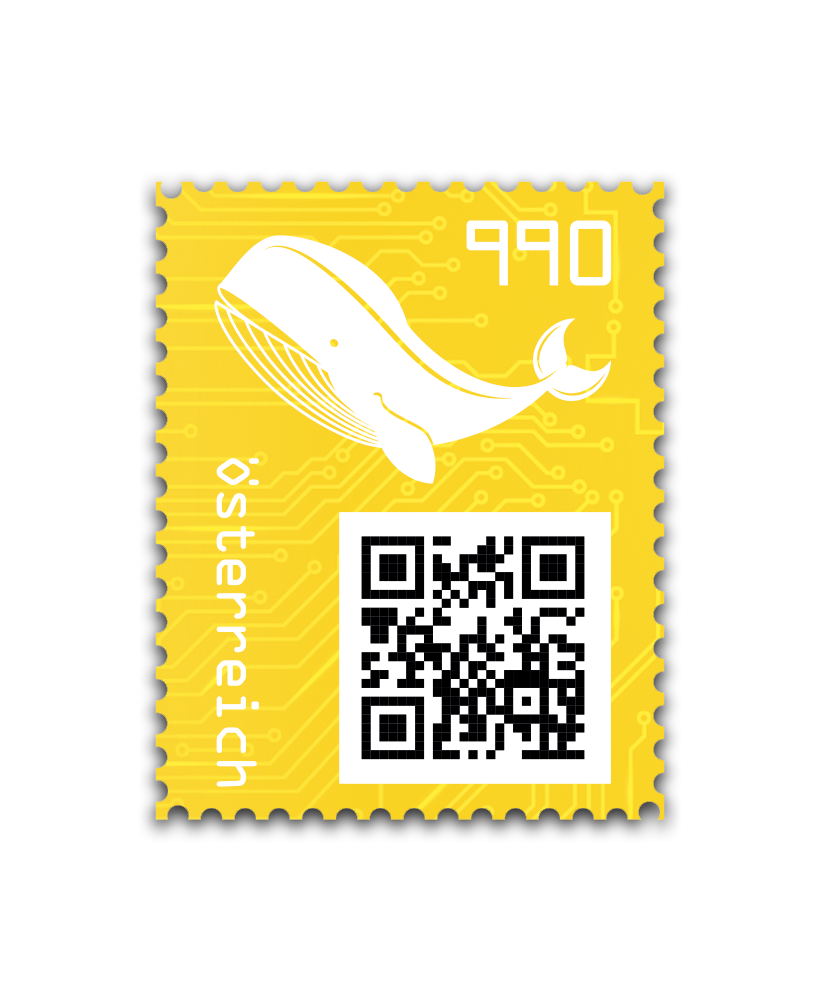 2021 - Crypto Stamp 3.0 Wal - Gelb