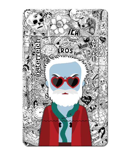 2026 - Crypto Stamp x Hackatao PSYCHE Sigmund Freud - Eros