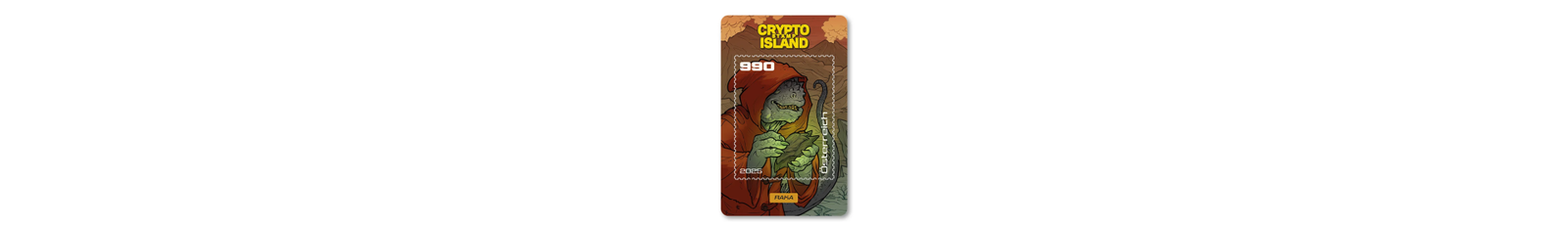 2025 - Crypto Stamp Comic „Raka”