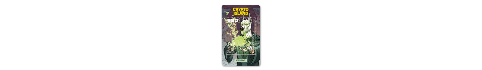 2025 - Crypto stamp Comic „Cassius”