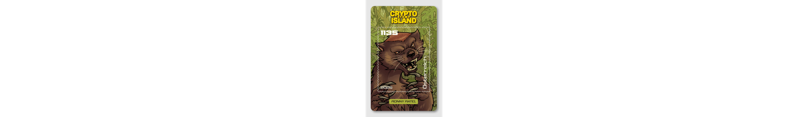 2026 - Crypto stamp „Ronny Ratel”
