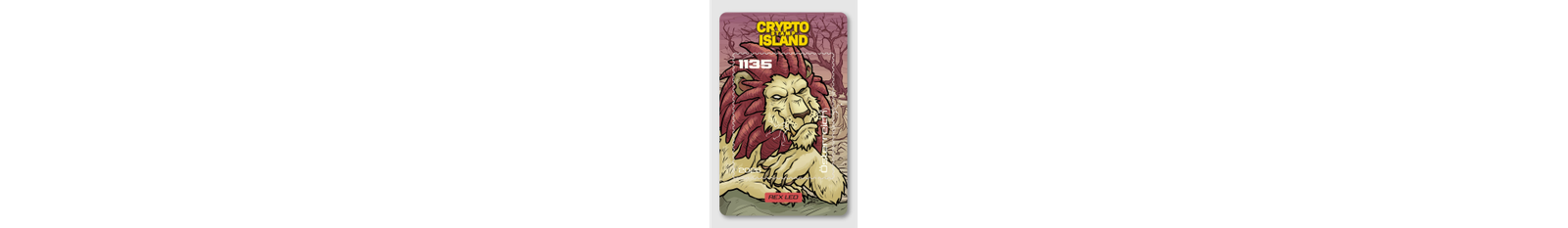 2026 - Crypto stamp „Rex Leo”