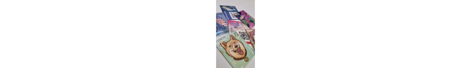 Frankaturware (Crypto Stamp Briefmarken) zum halben Preis!