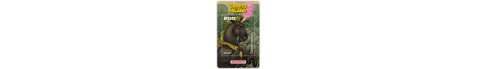2026 - Zusatzkarten Crypto Stamp Island
